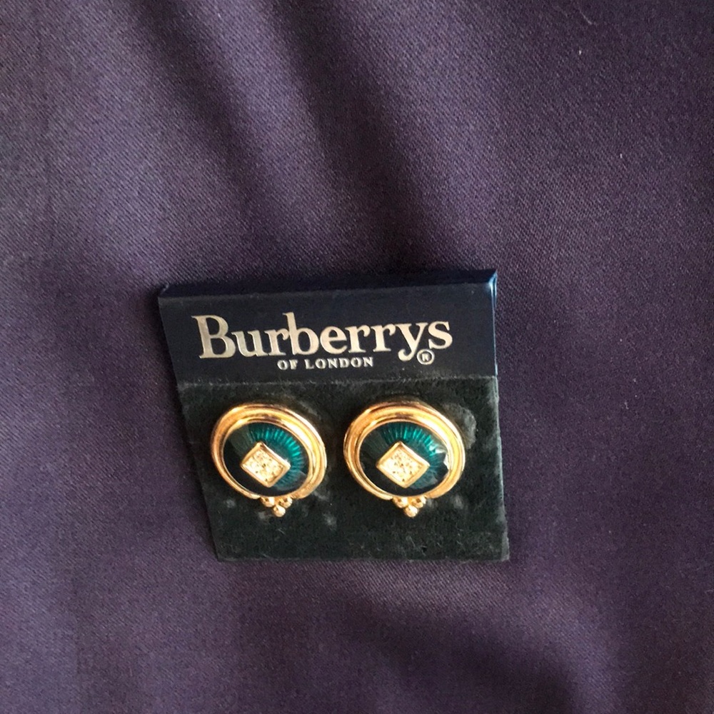 Burberrys of London Vintage Pierced Earring